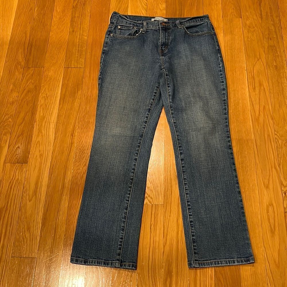 Levi’s  straight leg 505 jeans size 8 short .
